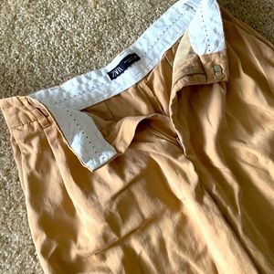 Zara tan slacks